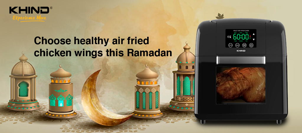 Healthy Air Fried Chicken Wings this Ramadan